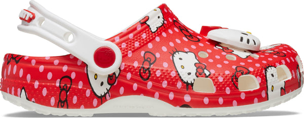 Crocs Hello Kitty Classic Clog - Red Polka Dots