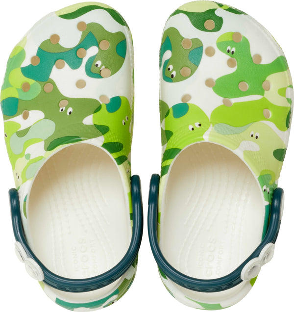 Kids Classic Glow Slime Monsters Clog