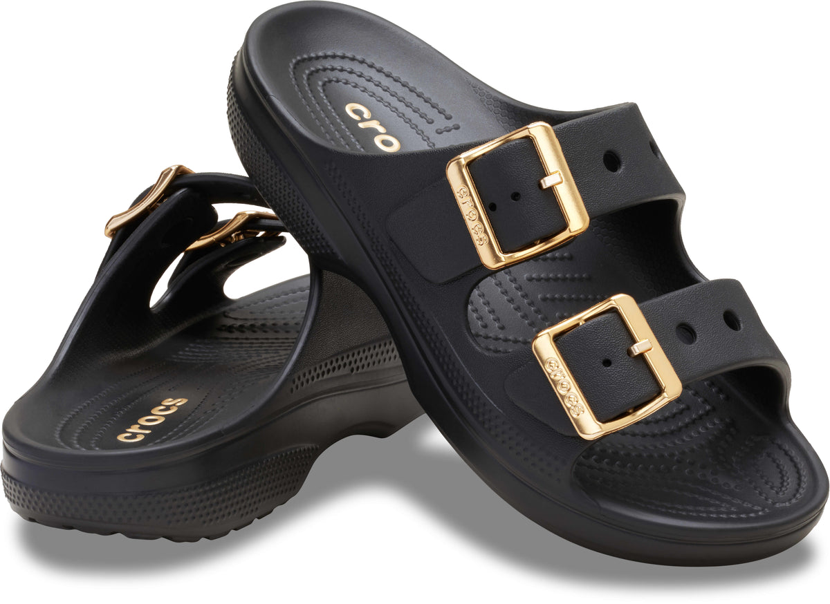 Crocs Metallic Buckle Saturday Sandal