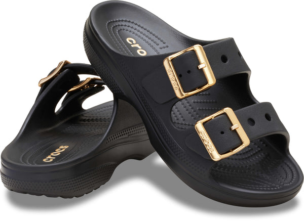 Crocs Metallic Buckle Saturday Sandal