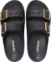 Crocs Metallic Buckle Saturday Sandal