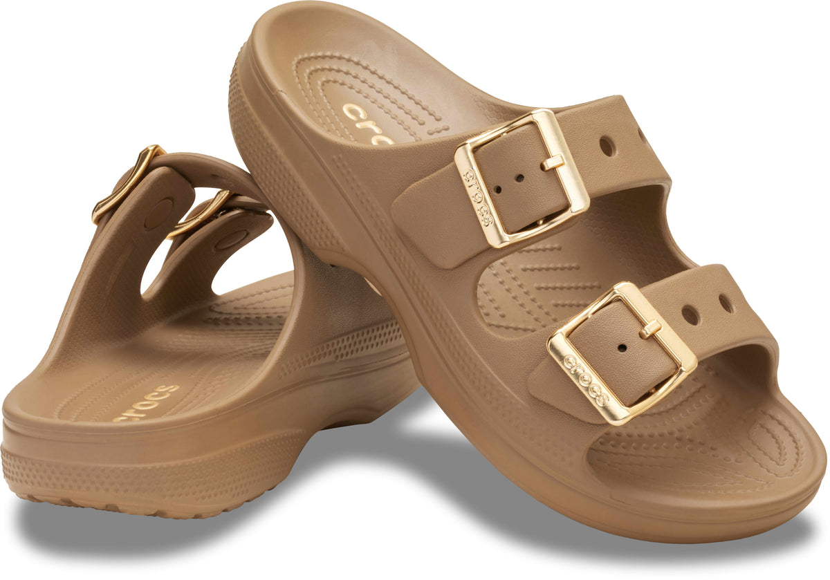 Crocs Metallic Buckle Saturday Sandal