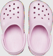Kids' Crocs Crocband Gem Band Clog - Pink