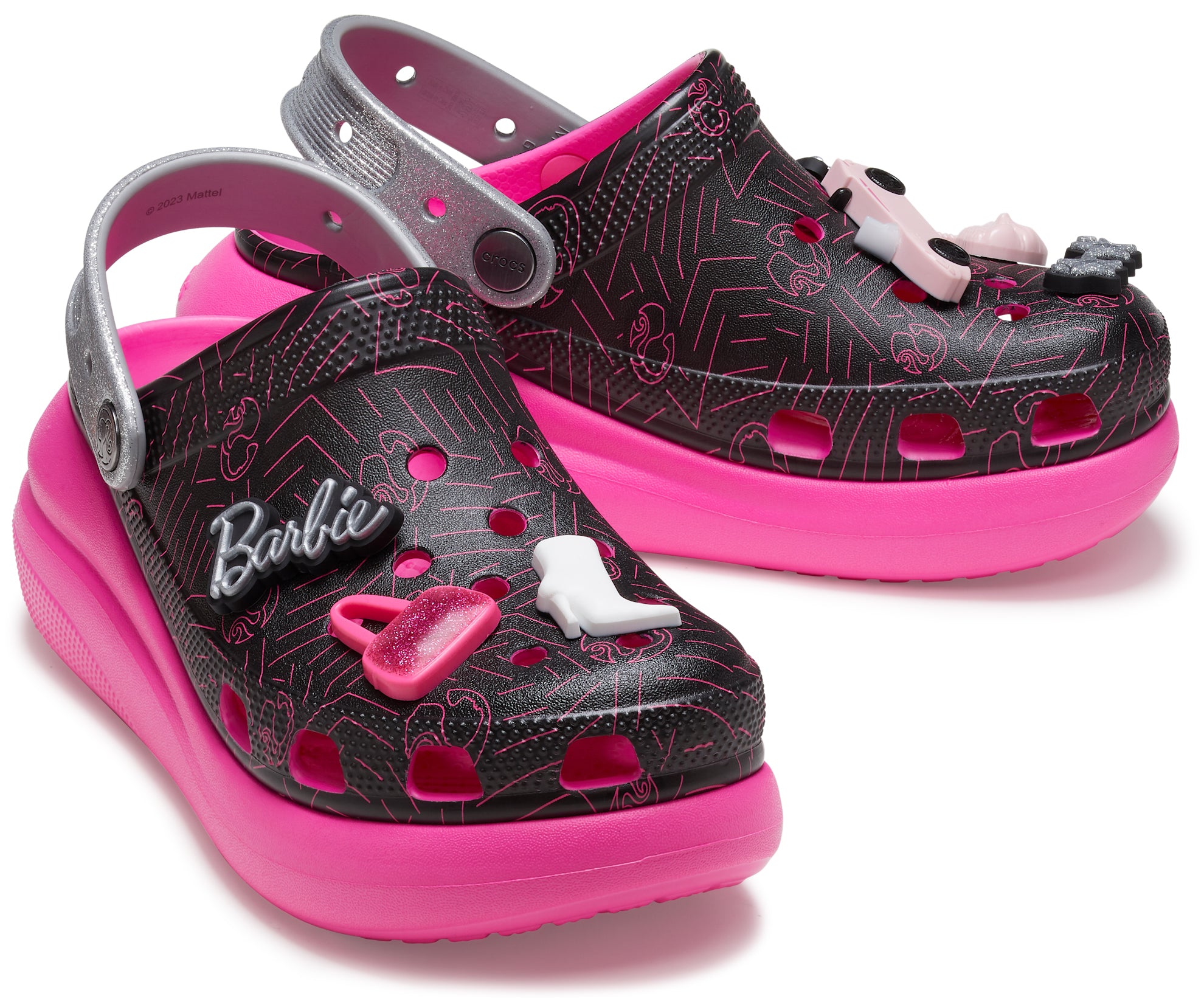 Limited Edition Crocs Barbie Crush Clog/ Black for Women