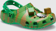 Authentic Crocs Limited Edition Kids' Minecraft Elevated Clog - Multi