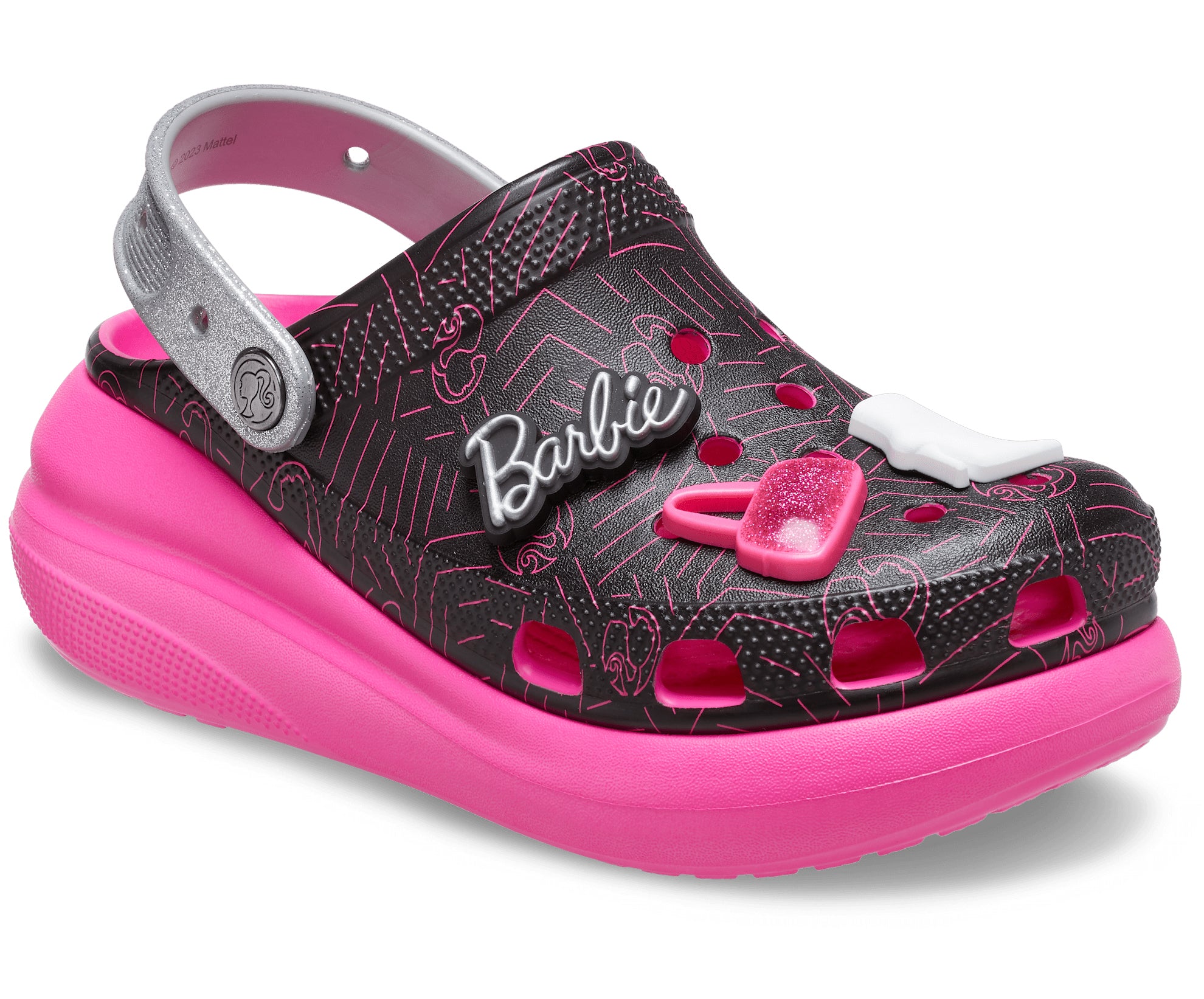 Limited Edition Crocs Barbie Crush Clog/ Black for Women