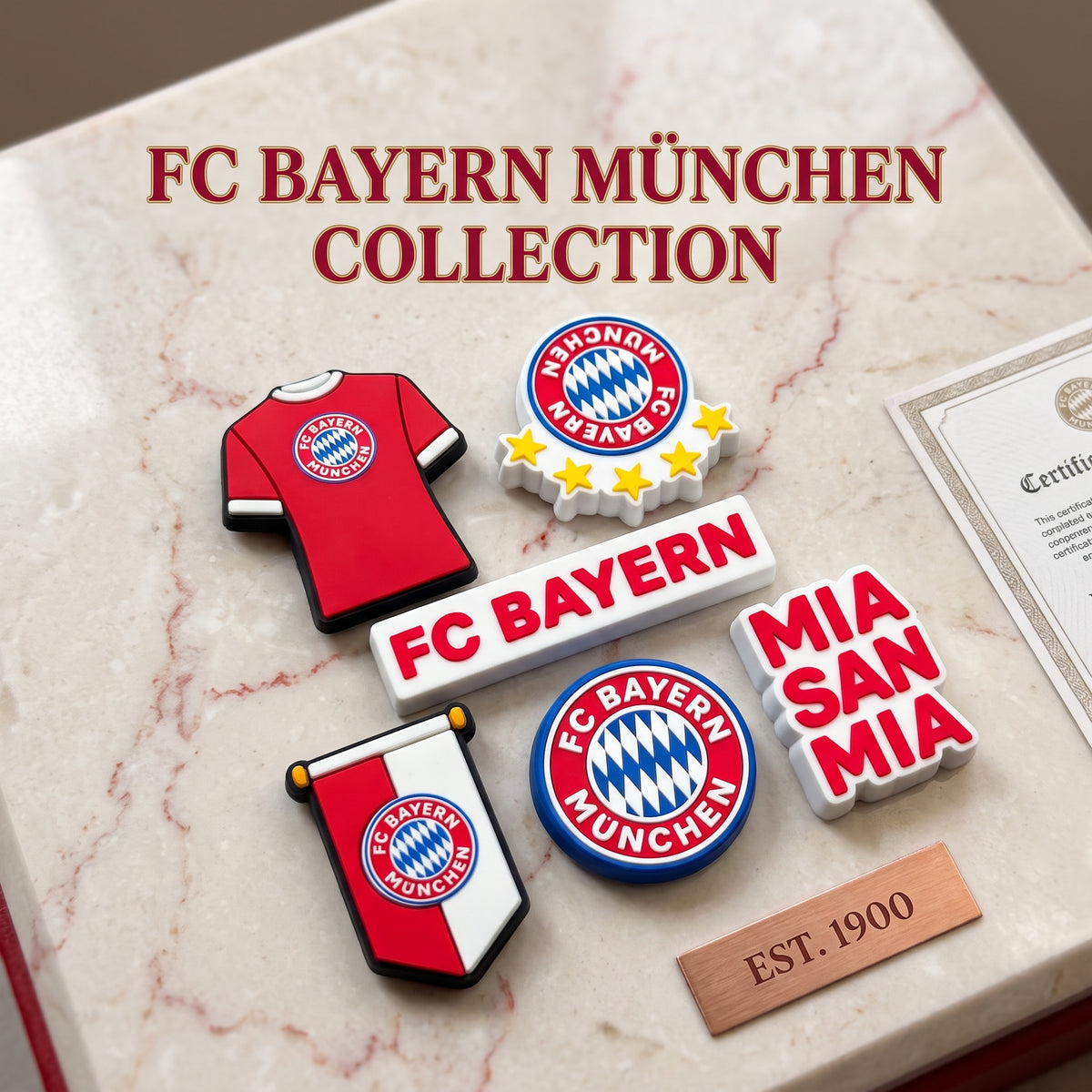 Jibbitz - FC Bayern Munich Collection
