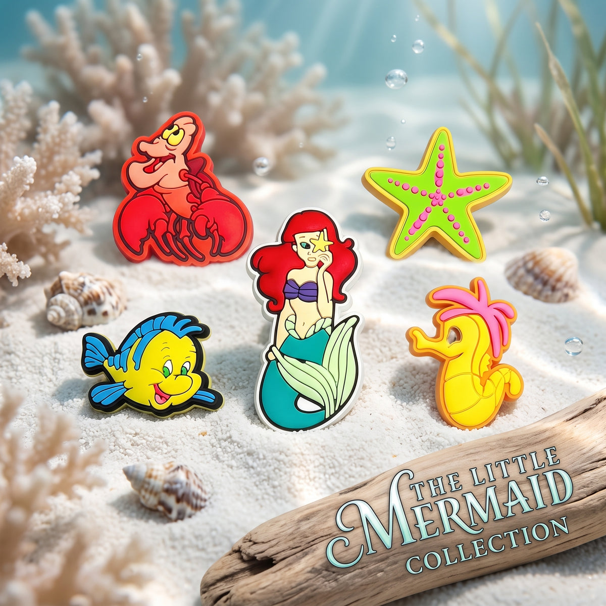 Jibbitz - The Little Mermaid