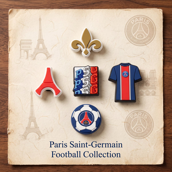 Jibbitz - Paris Saint-Germain Football Collection