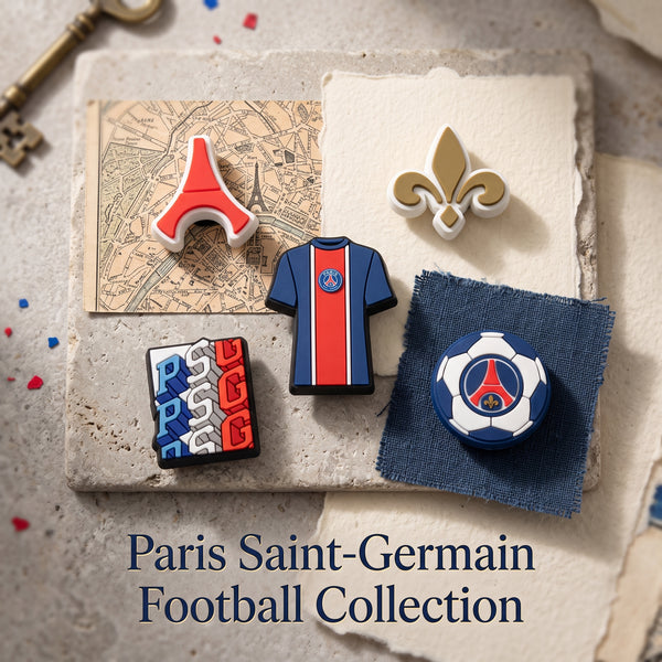 Jibbitz - Paris Saint-Germain Football Collection