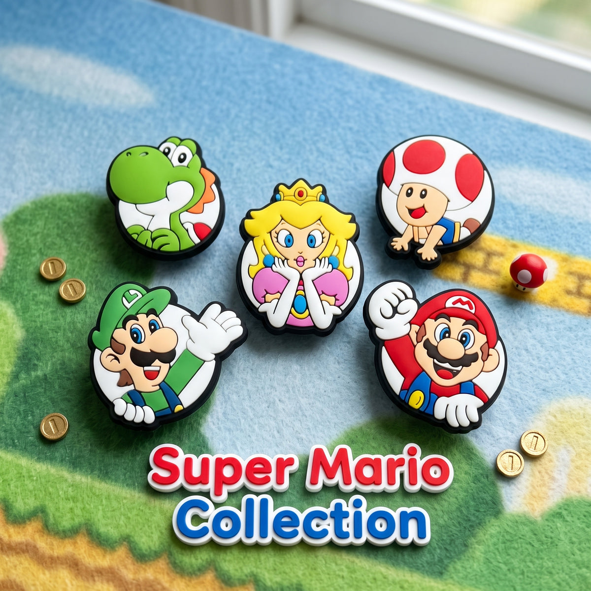 Jibbitz - Super Mario Collection