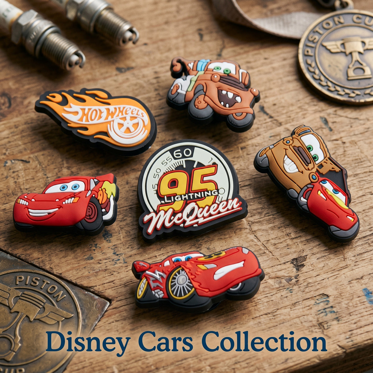 Jibbitz - Disney Cars Collection