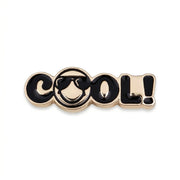 Pin with 'COOL!' text on a white background