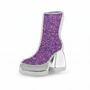 Jibbitz - Purple Glitter Cowgirl Collection