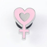 Pink Venus Symbol Heart