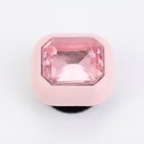 Emerald Cut Pink Gem