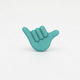 Teal Shaka Sign