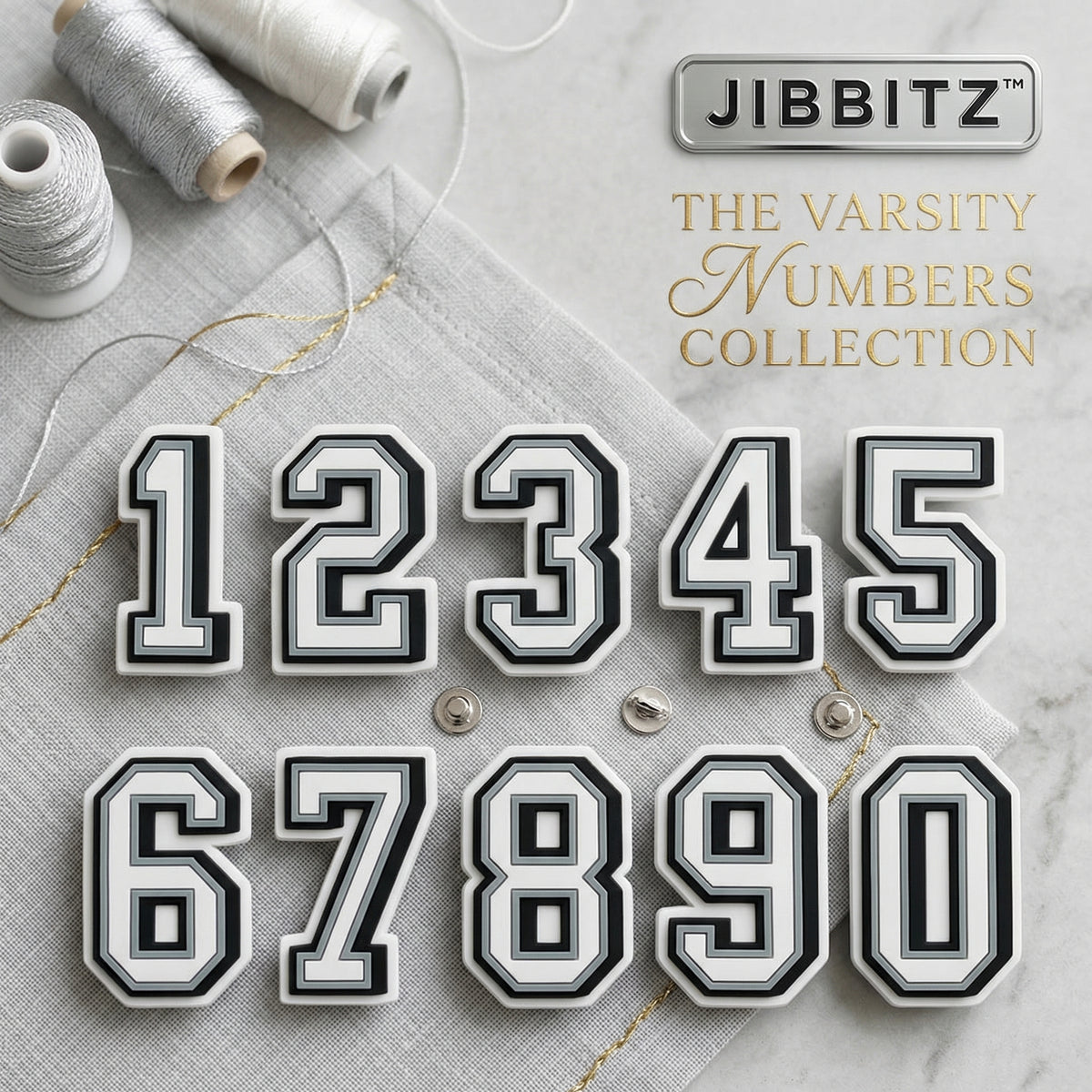 Jibbitz - Number Collection