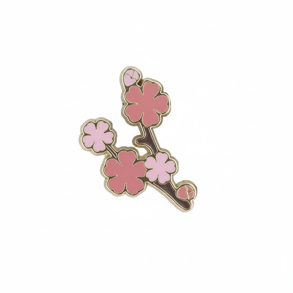 Jibbitz - Metal - Sakura Branch - Pink