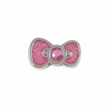 Pink Glitter Gem Bow