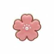 Jibbitz - Metal - Sakura Flower - Pink