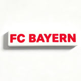 FC Bayern Bold Text Header Bar