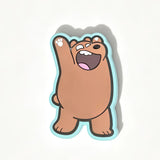 Grizz Waving