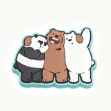 We Bare Bears Group Hug