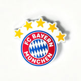 FC Bayern Logo with 5 Yellow Stars