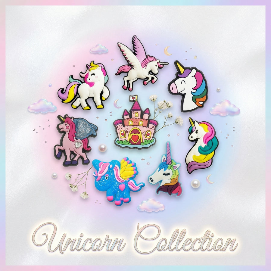 Jibbitz - Unicorn Collection