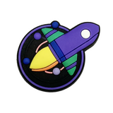 Rocket & Purple Planet