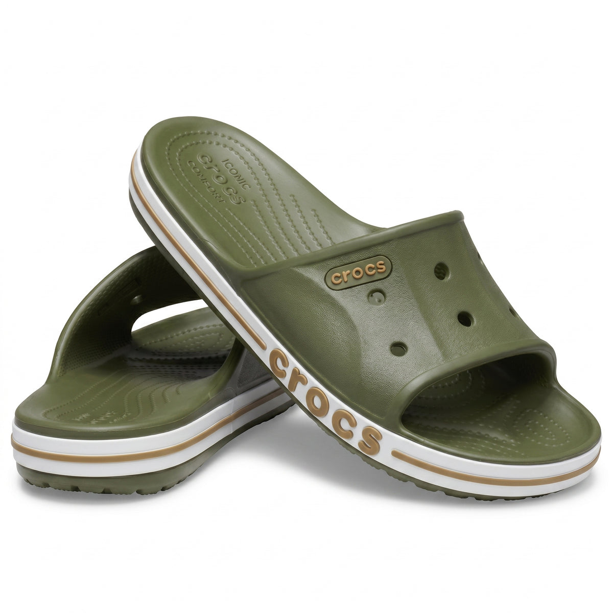 Authentic Crocs Bayaband Slides