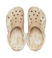 Authentic Crocs Baya Marbled Clog - Chai/ Multi