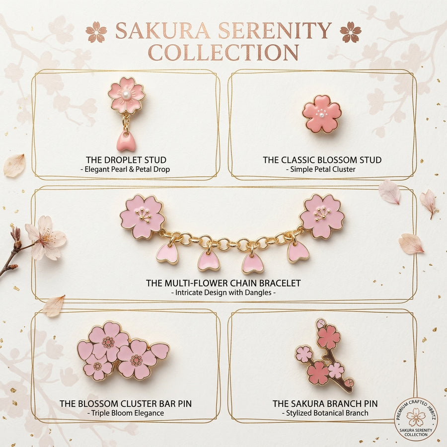Jibbitz - Sakura Bloom Collection