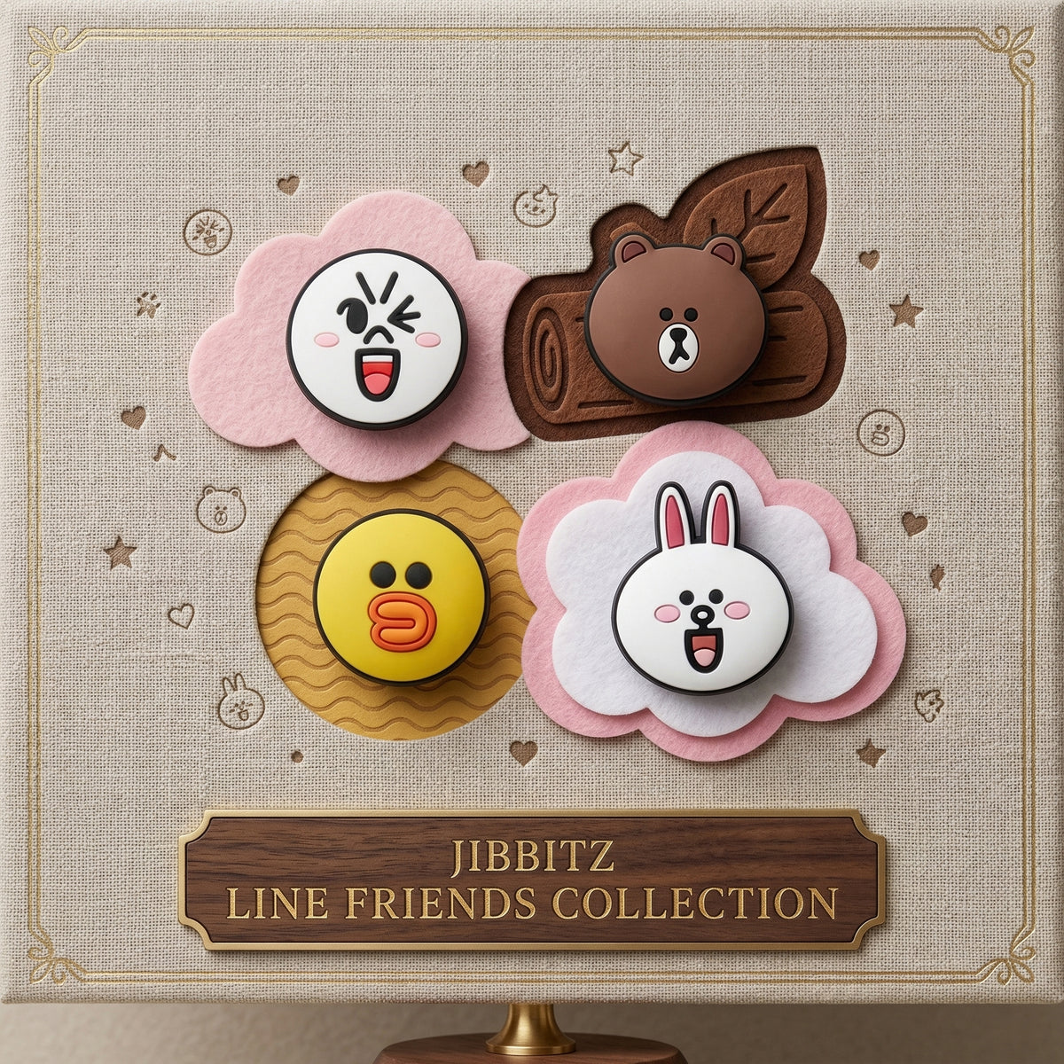 Jibbitz - Line Friends Collection