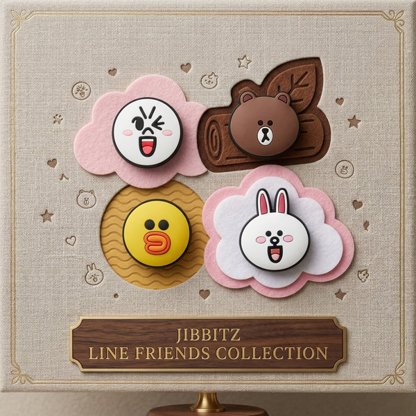 Jibbitz - Line Friends Collection