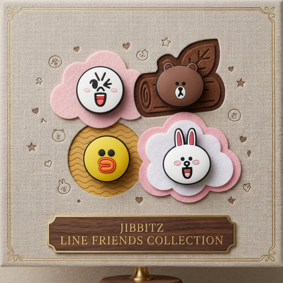 Jibbitz - Line Friends Collection