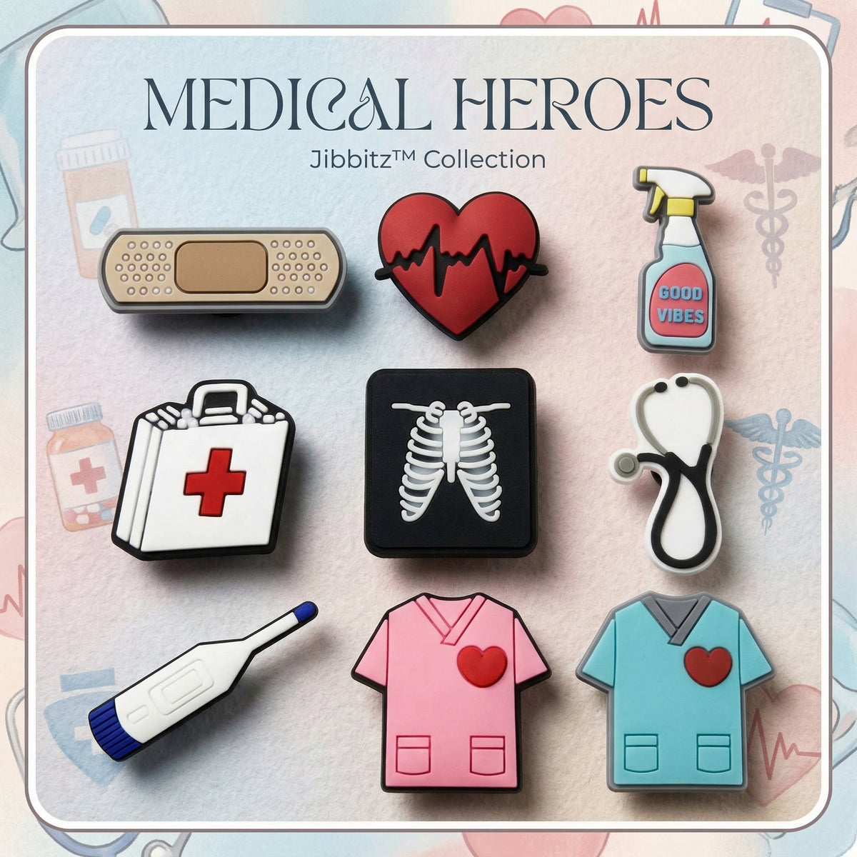 Jibbitz - Medical Heroes Collection