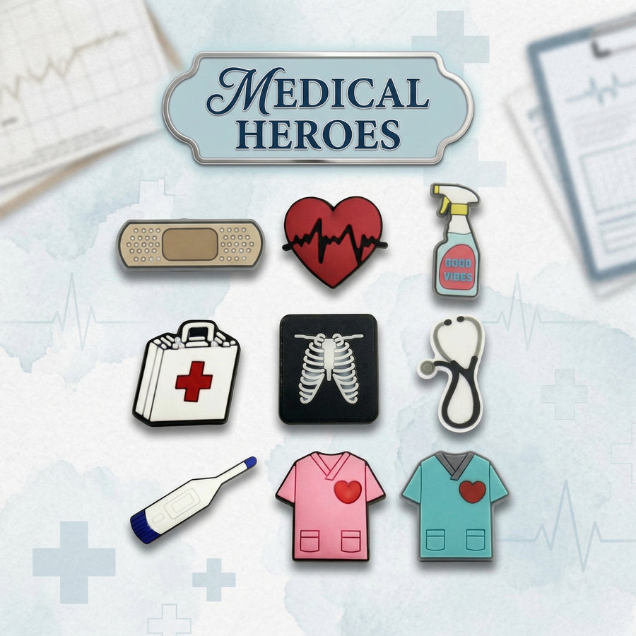 Jibbitz - Medical Heroes Collection