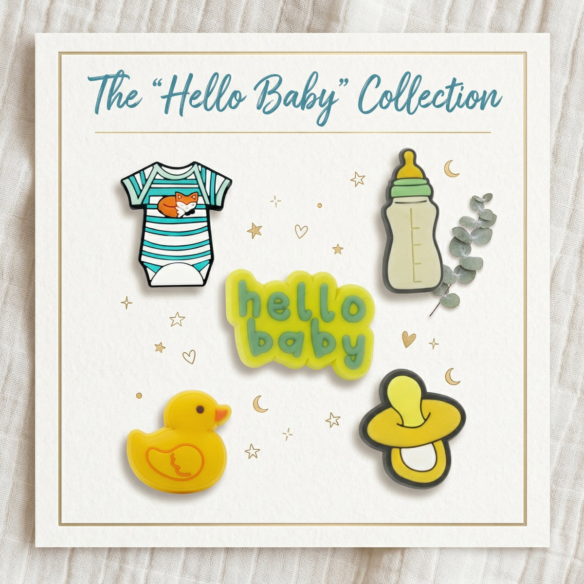 Jibbitz - Hello Baby Collection