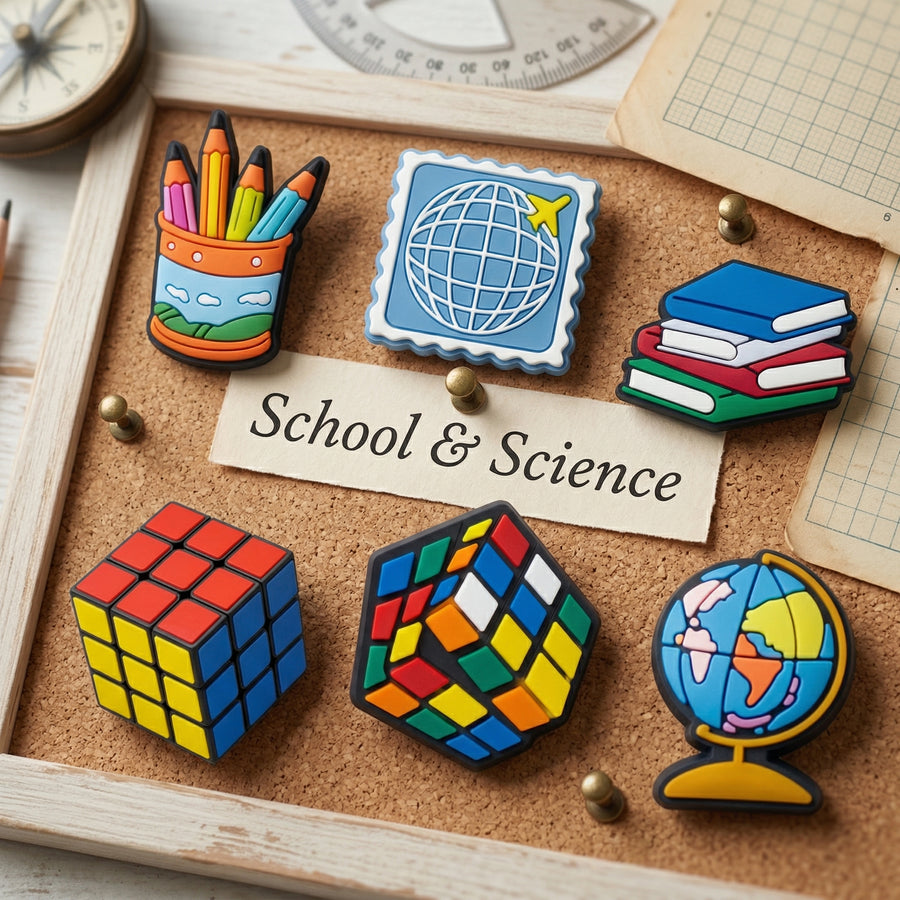 Jibbitz - School & Science Collection