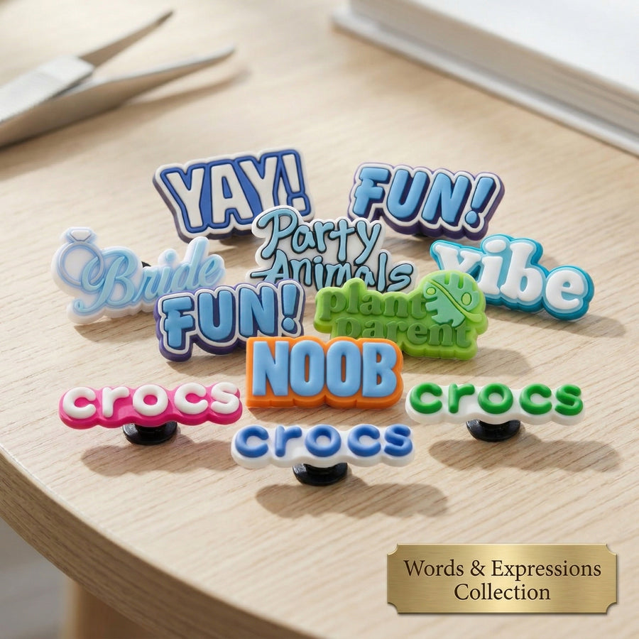 Jibbitz - Words & Expressions Collection