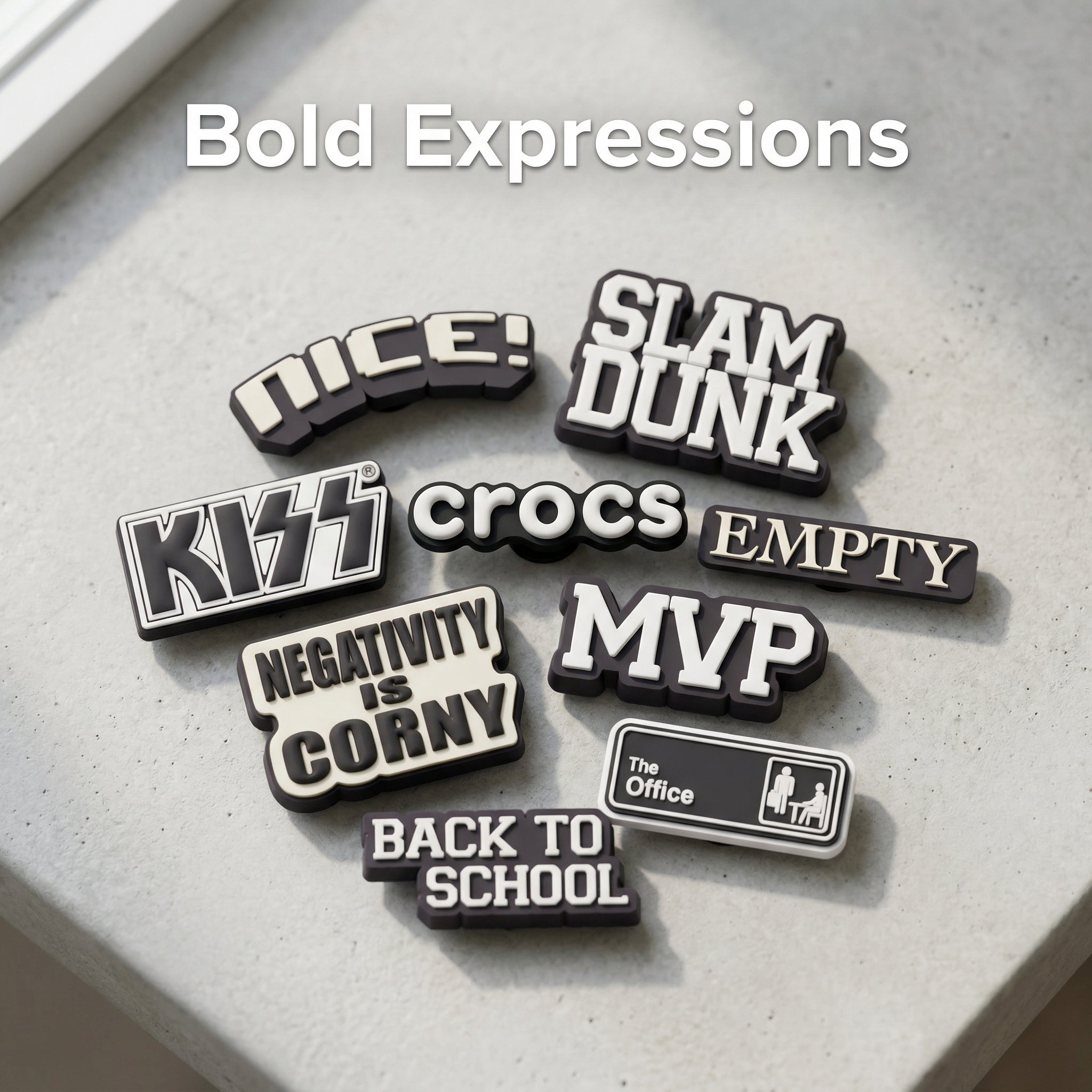 Jibbitz - Bold Expressions Collection