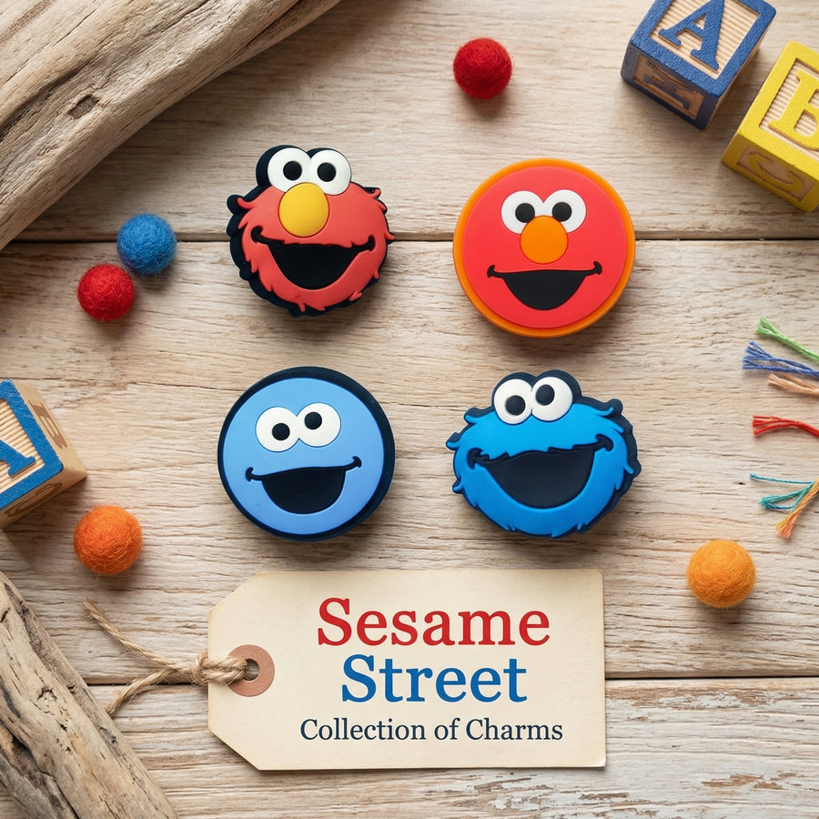 Jibbitz - Sesame Street Collection