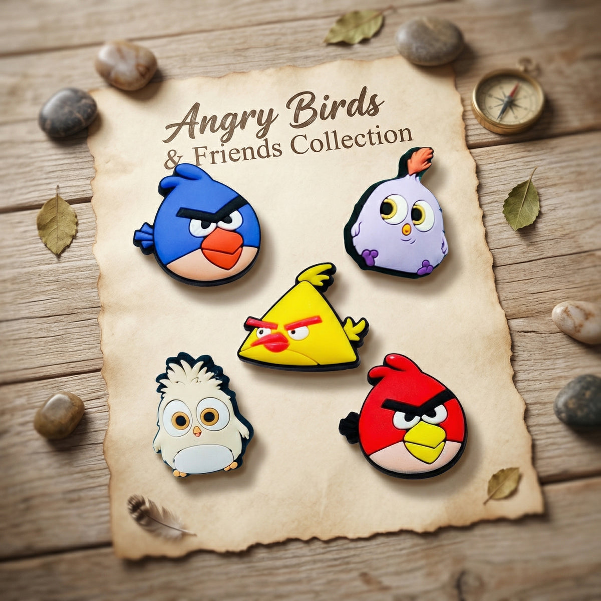 Jibbitz - Angry Birds & Friends Collection