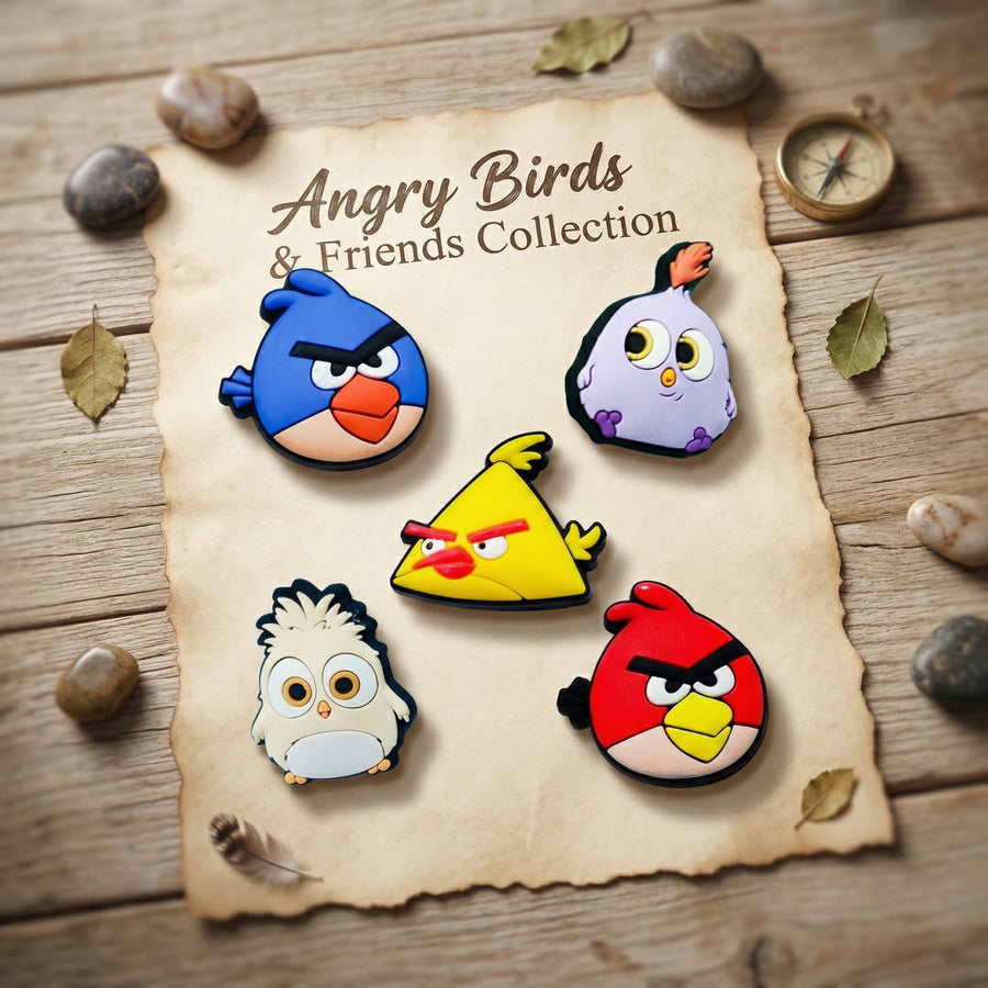 Jibbitz - Angry Birds & Friends Collection