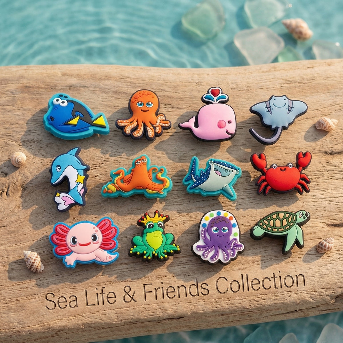 Jibbitz - Sea Life & Friends Collection