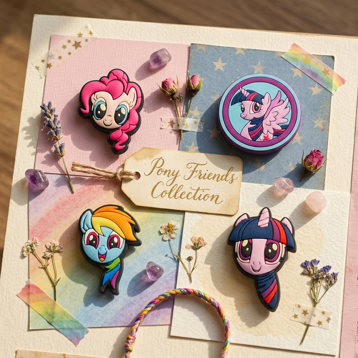 Jibbitz - Pony Friends Collection