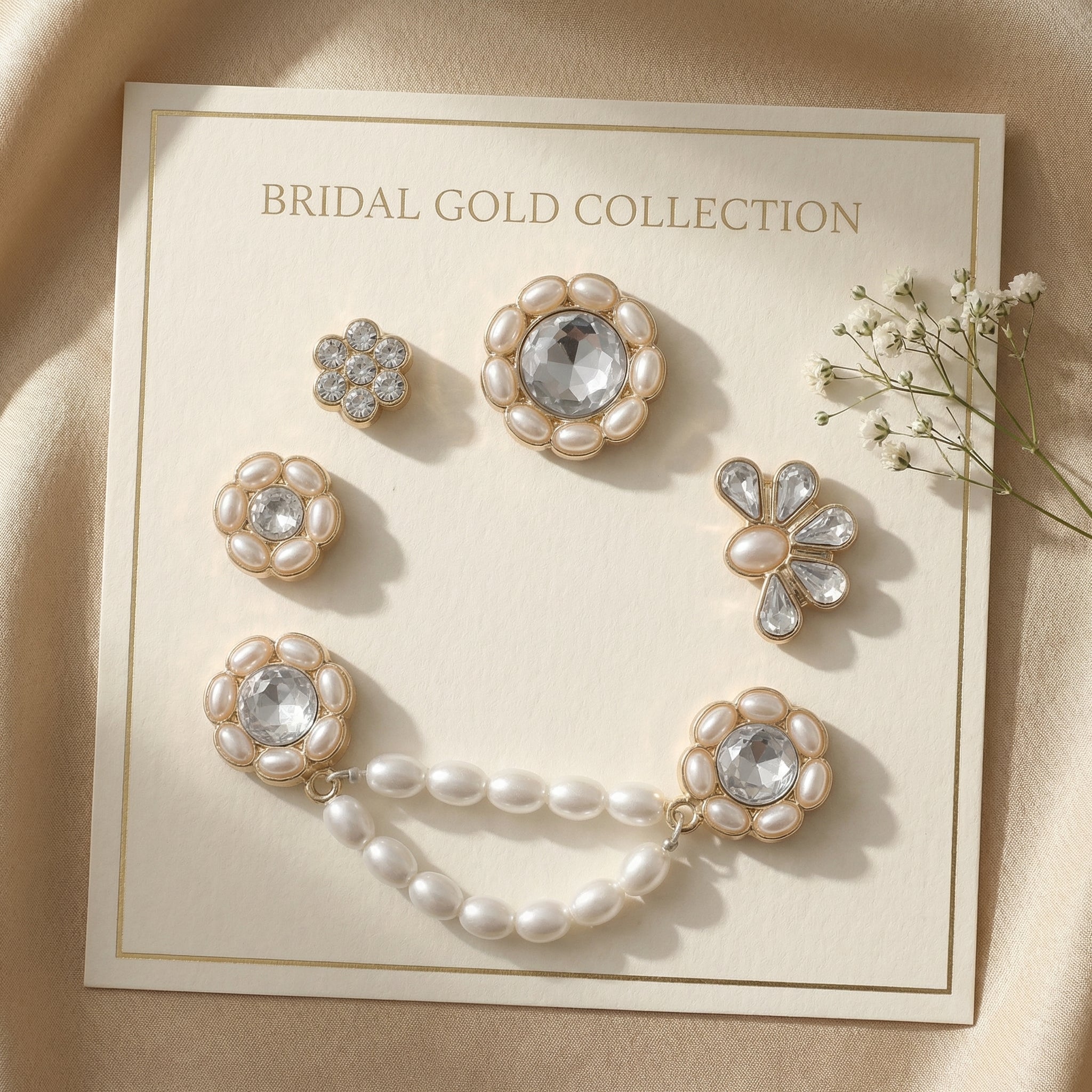 Jibbitz - Bridal Gold Collection