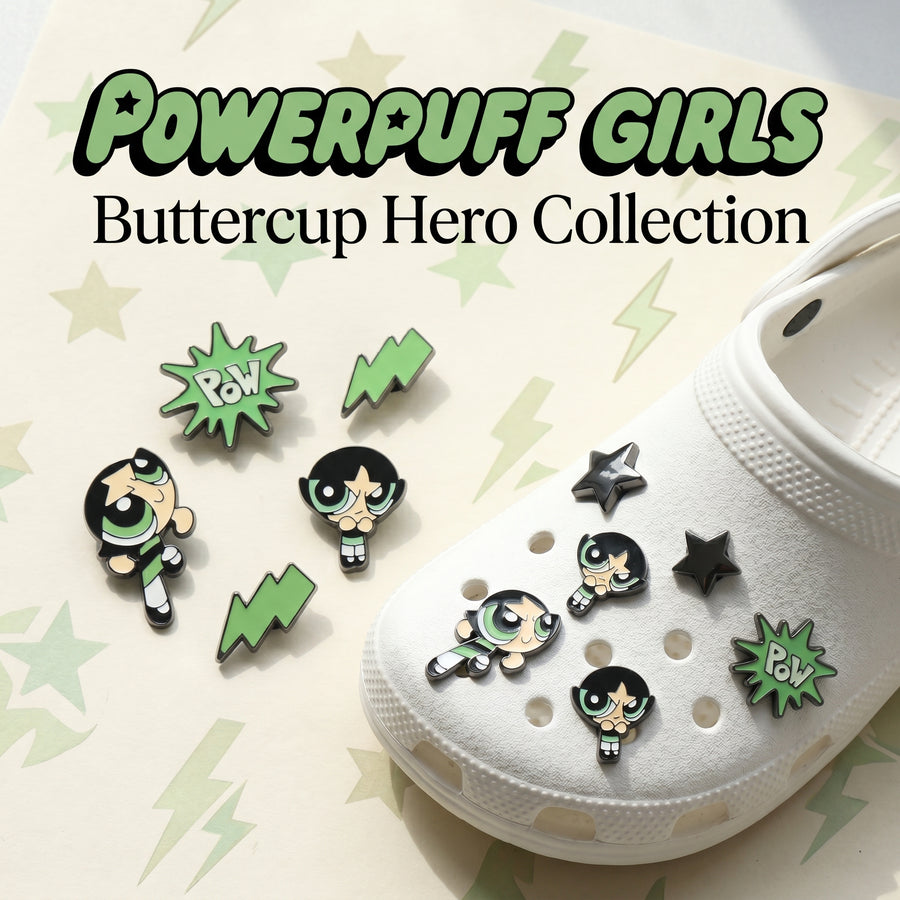 Jibbitz - Powerpuff Girls Buttercup Hero Collection